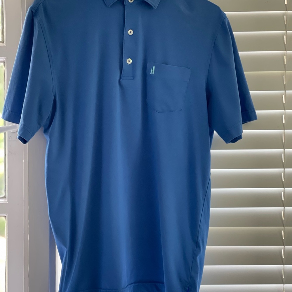 Johnnie-O Blue Casual Button Down Shirt